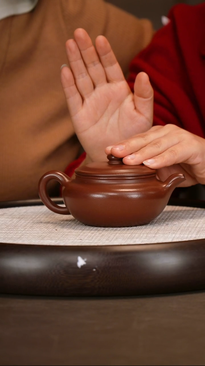 茶壶紫砂【沈遽华】底槽清 景舟扁腹 300cc