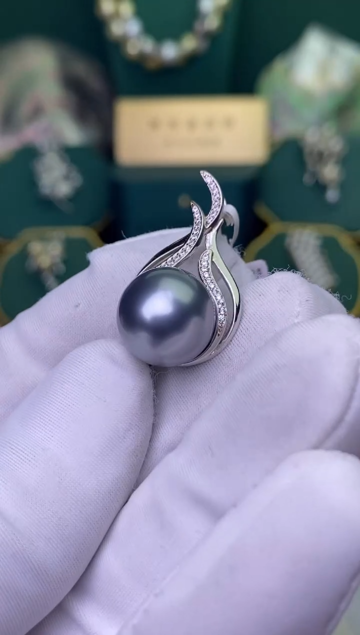 【闪购商品】海水珍珠颈饰银S925镶嵌1