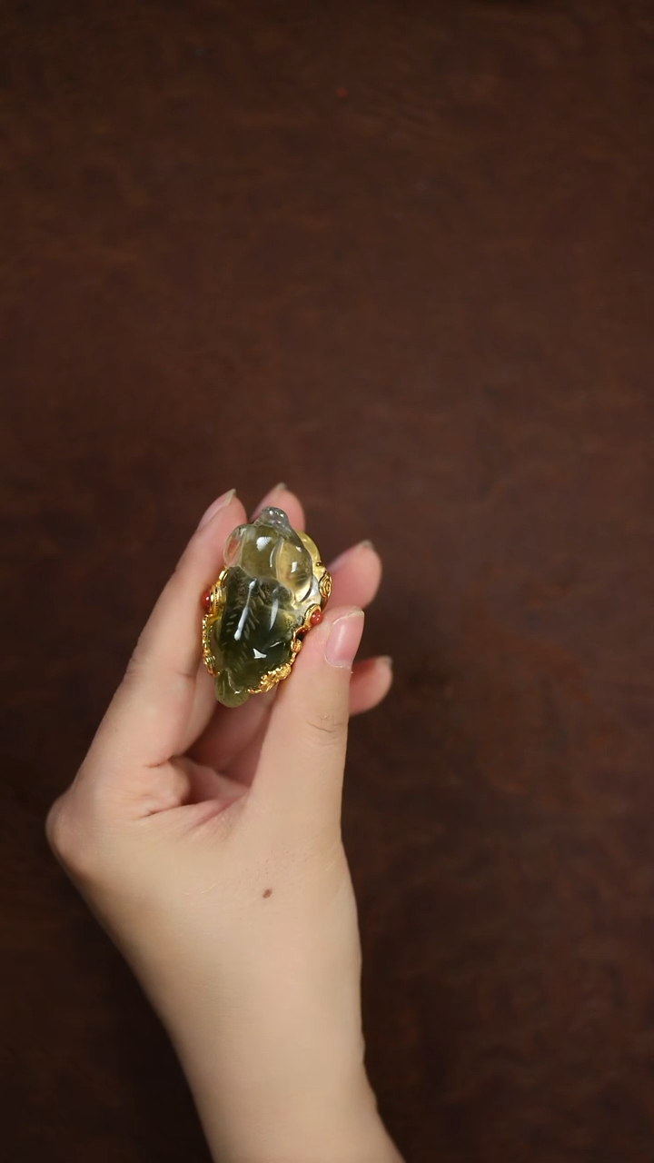 颈饰未镶嵌水晶闪购 旺财