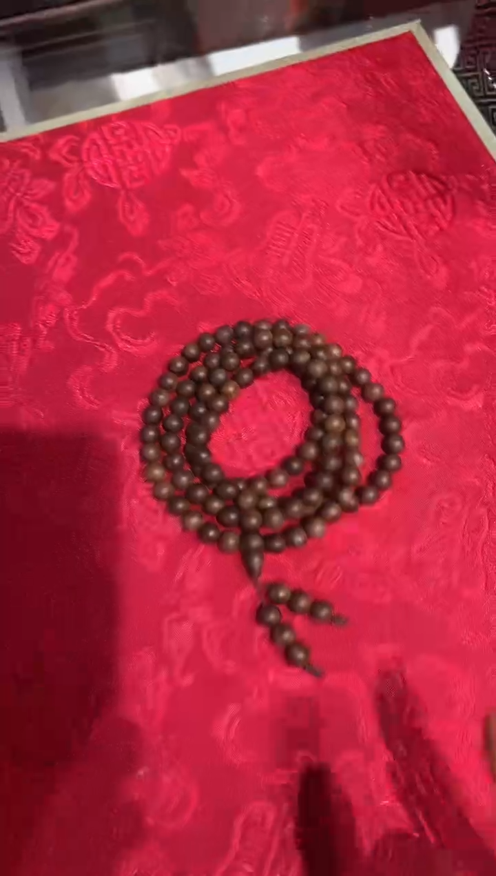 【闪购商品】沉香木手串32雷击白棋108正德高级精美精品