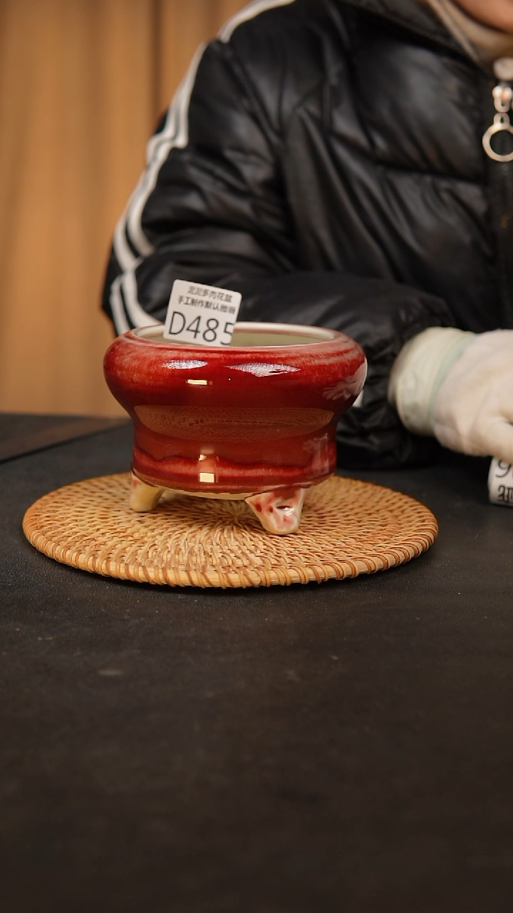 【闪购商品】瓷片景德镇泥泥陶瓷多肉花盆