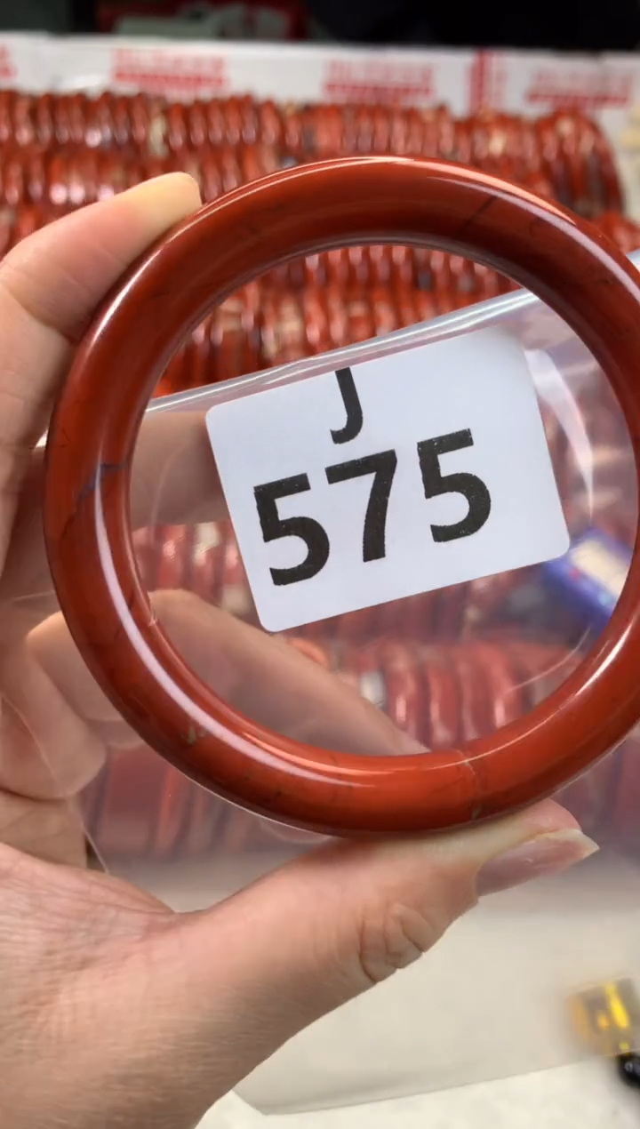 【闪购商品】碧石红碧石手镯J未镶嵌575-60