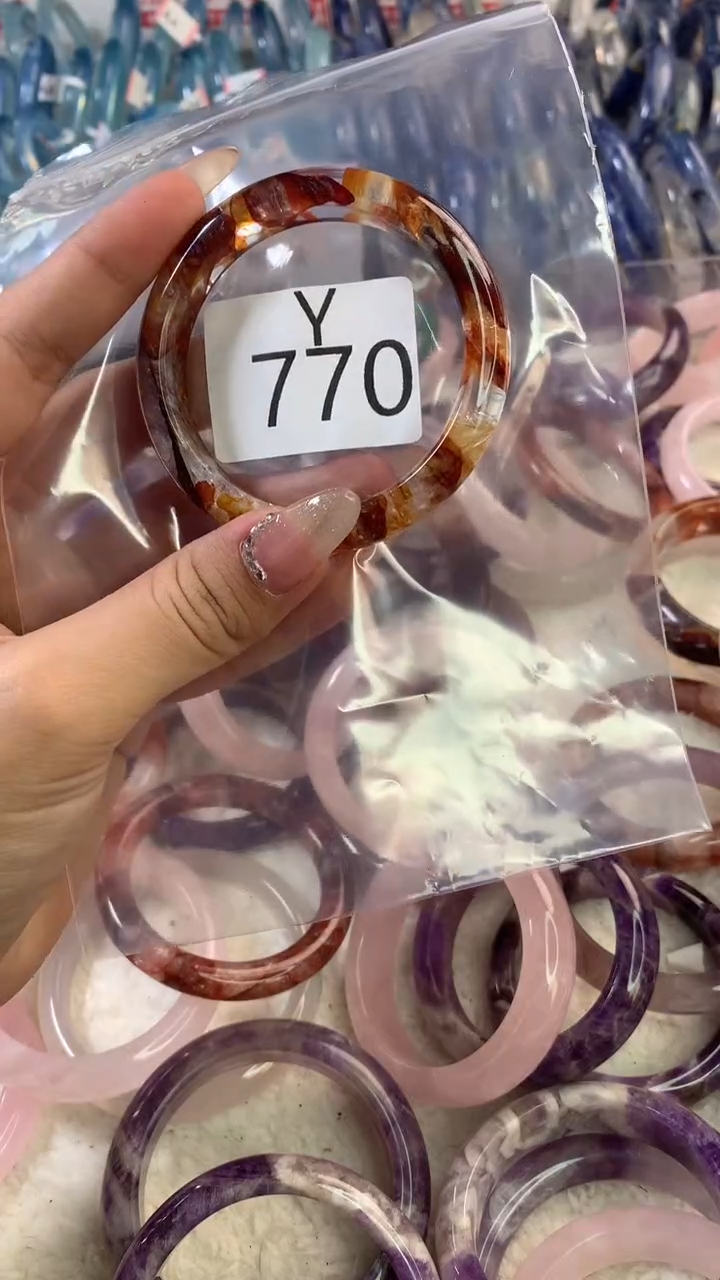 水晶手镯Y未镶嵌水晶770-52