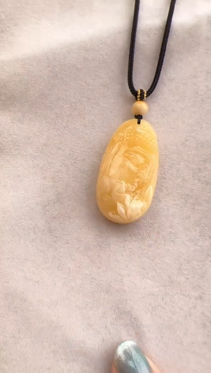 【闪购商品】琥珀裸石未镶嵌10218197-吊坠