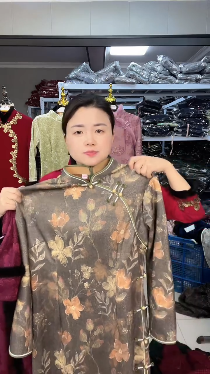 1--2XL--孤品旗袍默认微瑕--完美主义慎拍