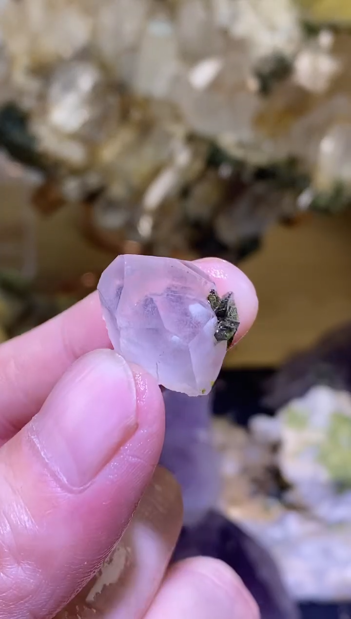 未镶嵌珠宝半成品水晶35号四川超七花园水晶原石