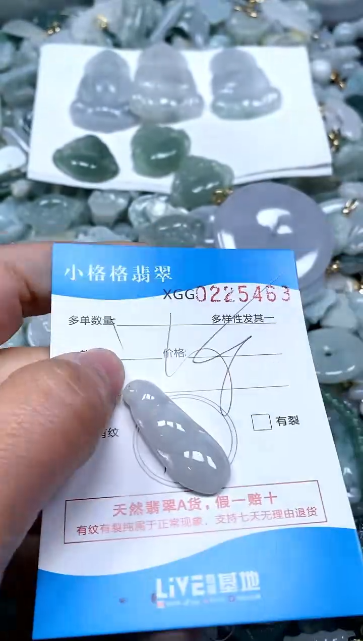 【闪购商品】翡翠颈饰未镶嵌闪购商品0225463