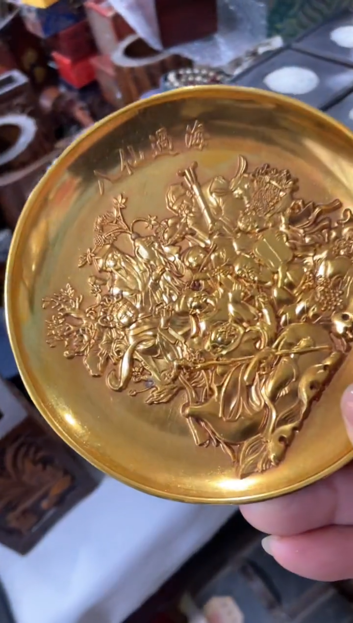 【闪购商品】摆件宫廷影视老旧工艺摆件