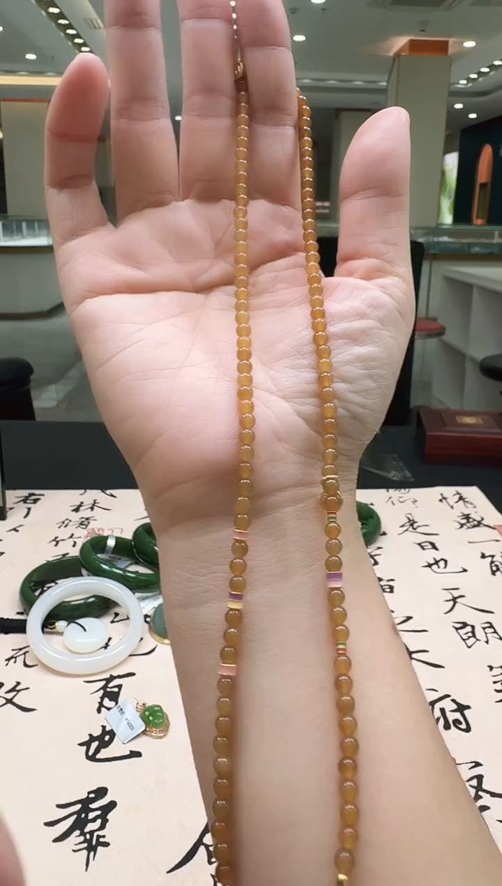 颈饰未镶嵌和田玉【瑞睿珠宝】和田玉项链