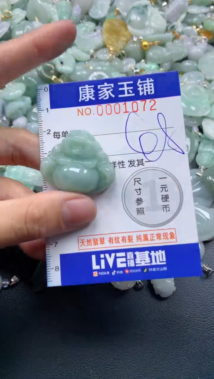 颈饰未镶嵌翡翠1072