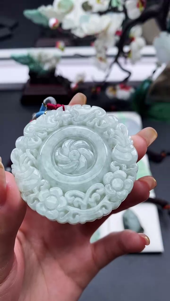 【闪购商品】翡翠颈饰未镶嵌天然缅甸A货翡翠