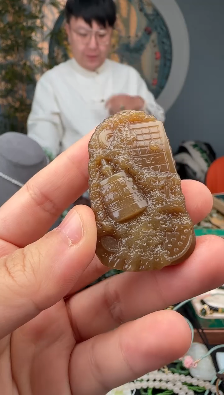 颈饰未镶嵌和田玉和田玉