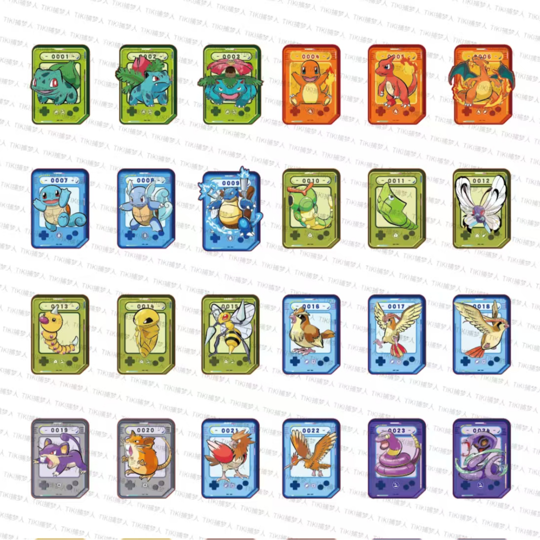 【新人浮浮】宝可梦双层亚克力冰箱贴盲盒默认代拆
