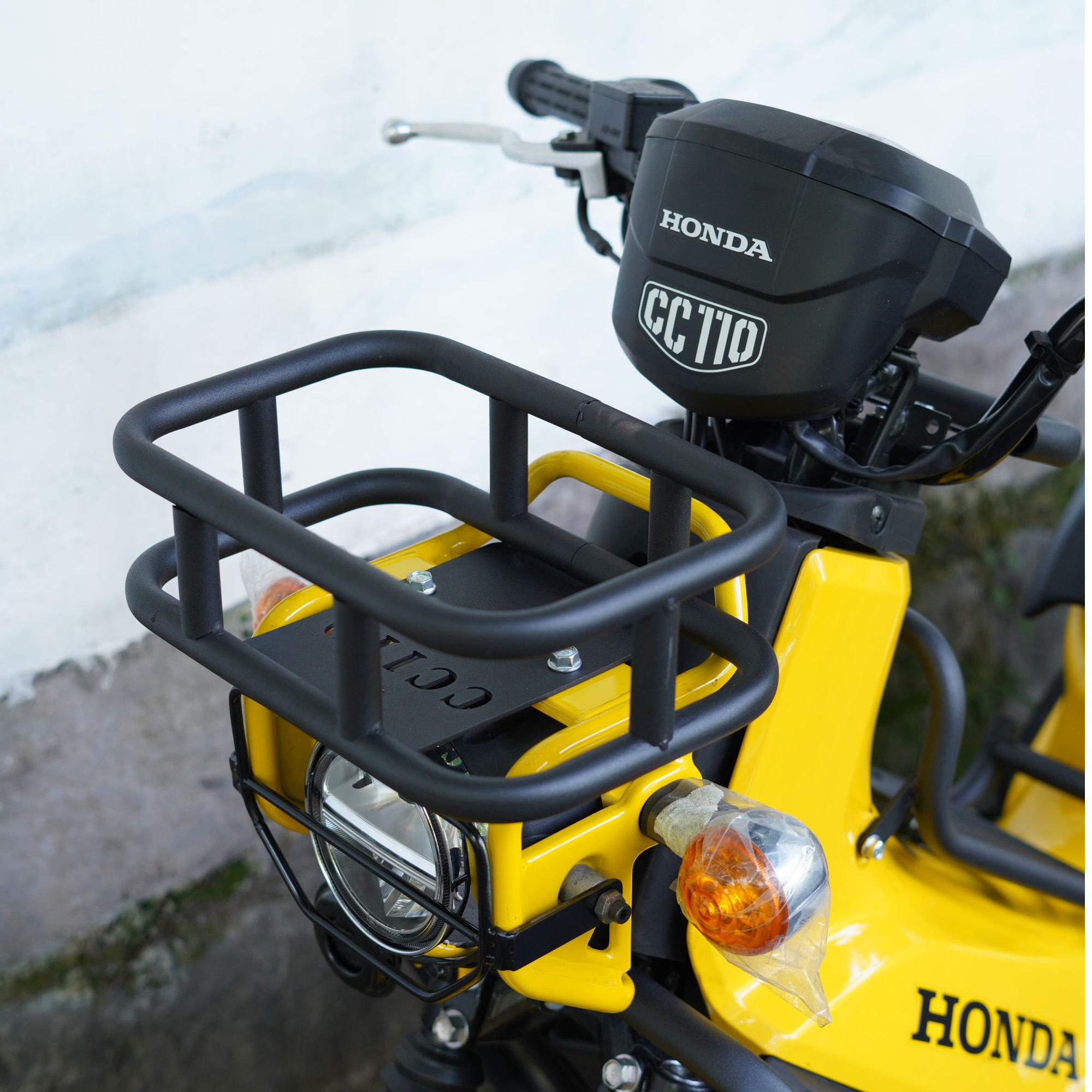 本田幼兽CC110保护杠下护板前货架中货架小靠背快拆边包灯罩挂钩