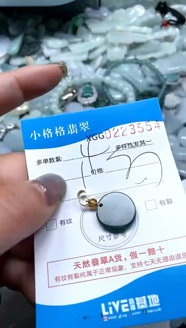 翡翠未镶嵌颈饰闪购商品0223554多样性