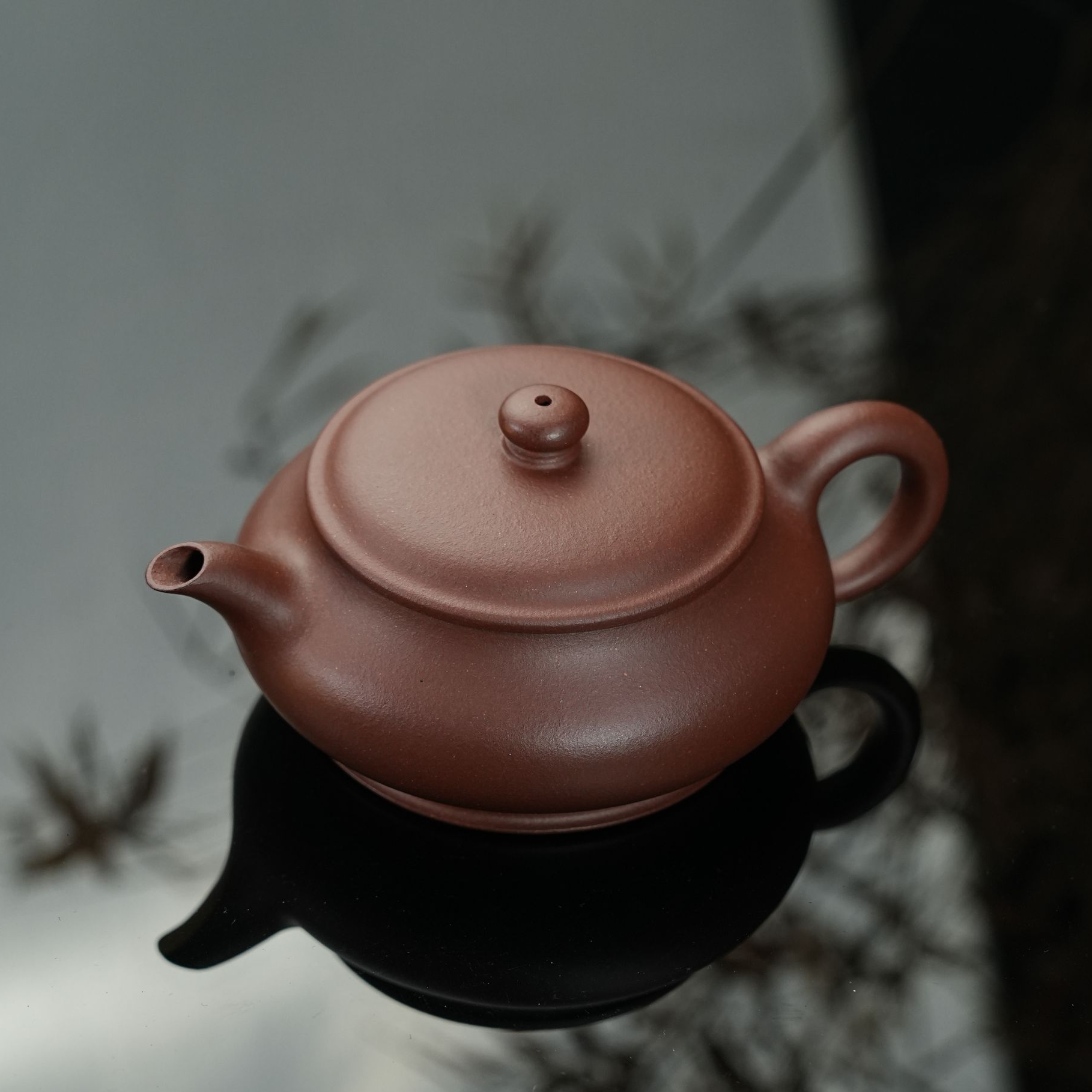 明炉 底槽青 约200cc  经典手工制古雅高端紫砂壶 