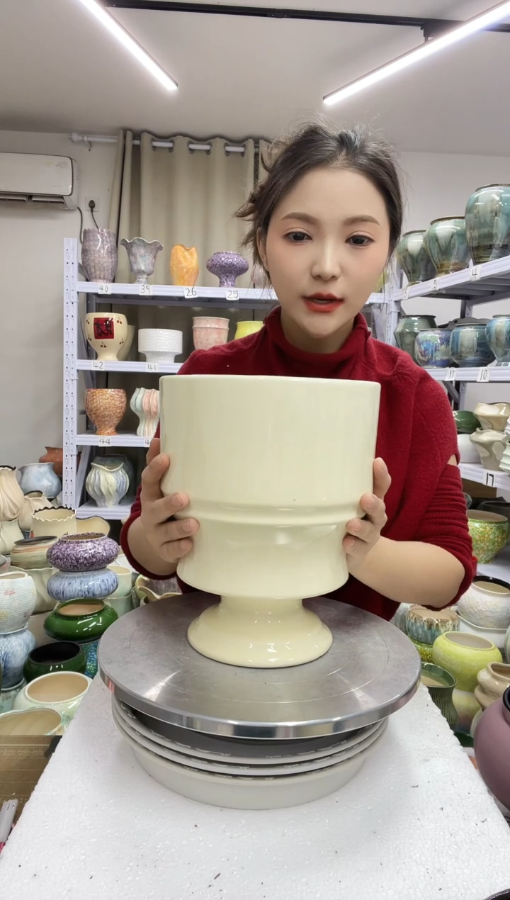 【1.3】花盆尺寸高25： 口：18