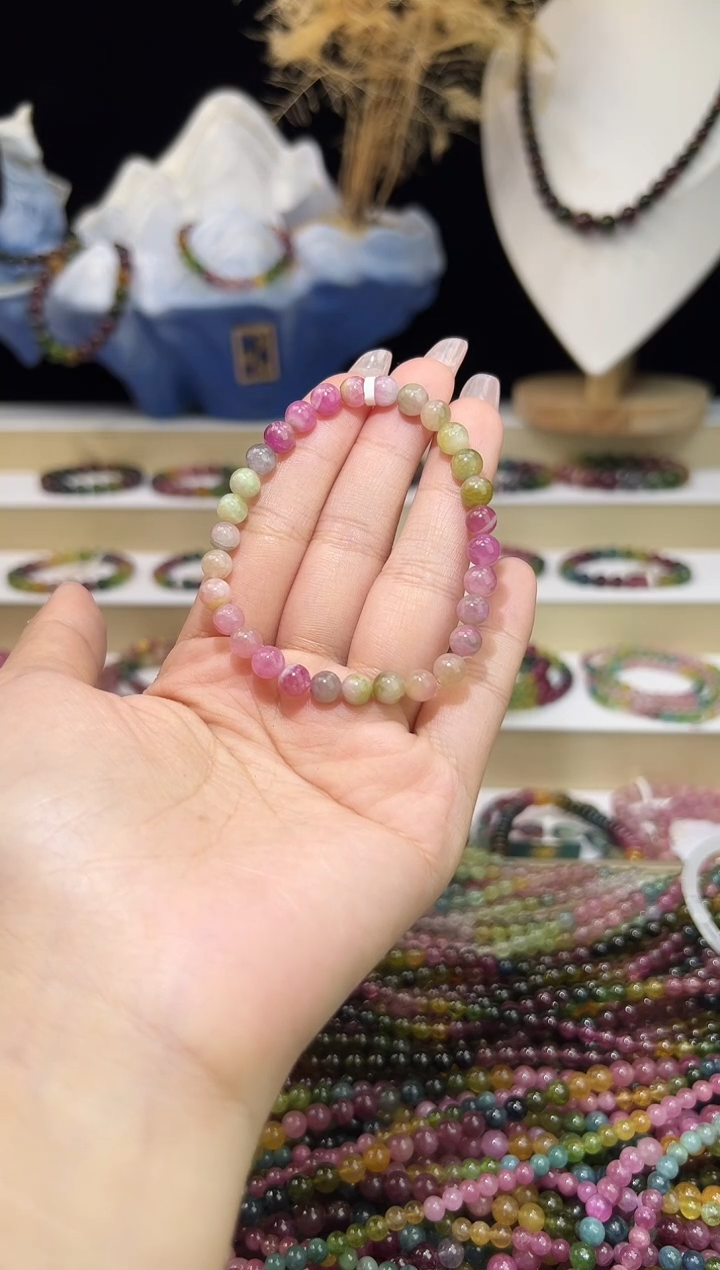 【闪购商品】碧玺/未镶嵌6mm+碧玺单圈多样性发货