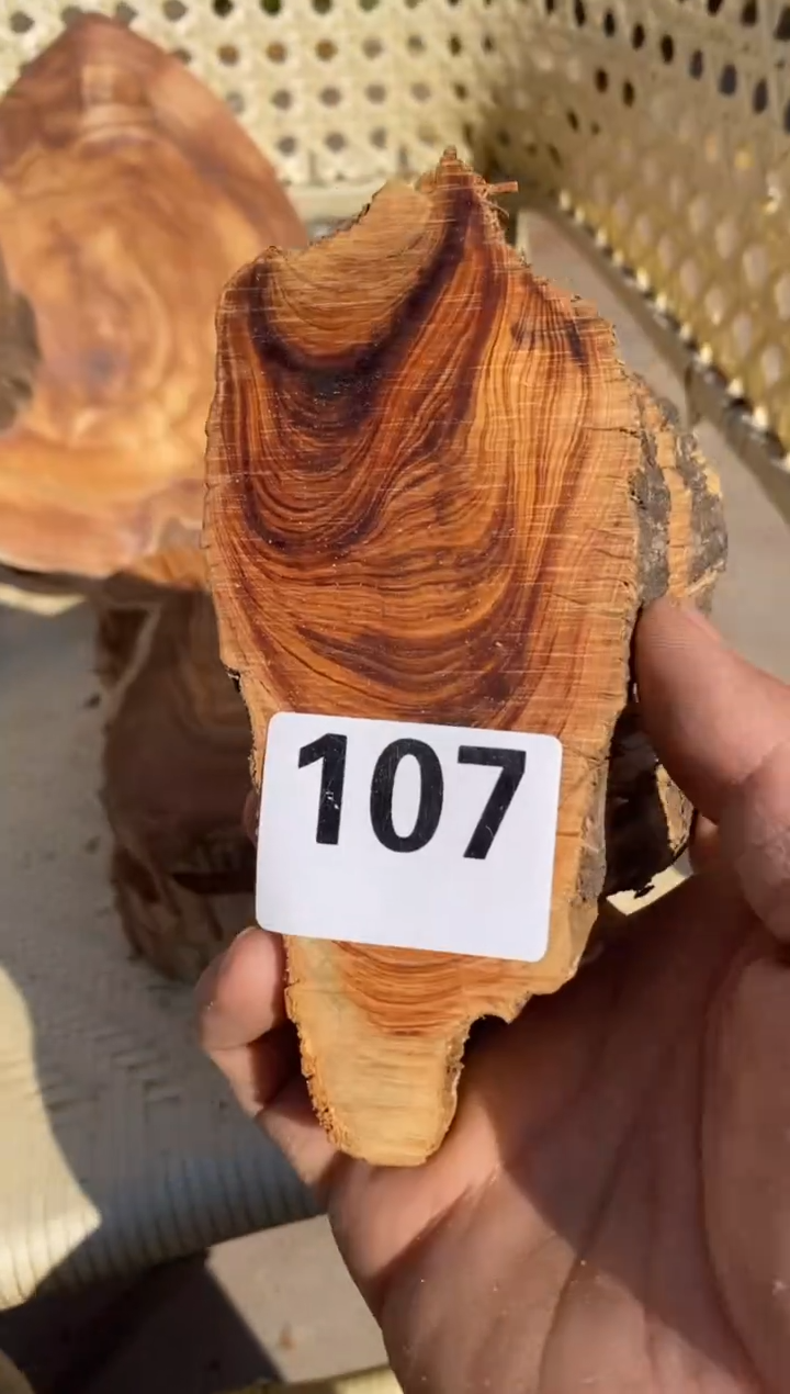 柏木（崖柏）太行陈化崖柏切片，随机（1单1片）107