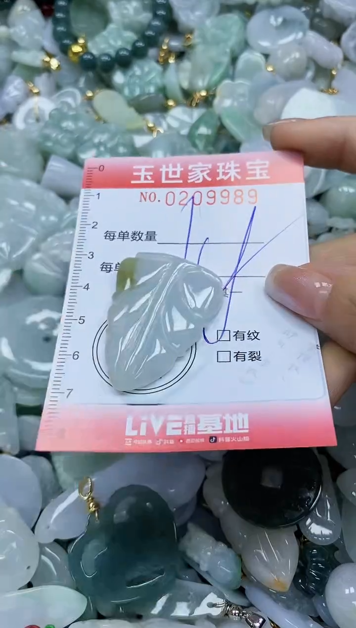 【闪购商品】翡翠颈饰未镶嵌闪购0209989