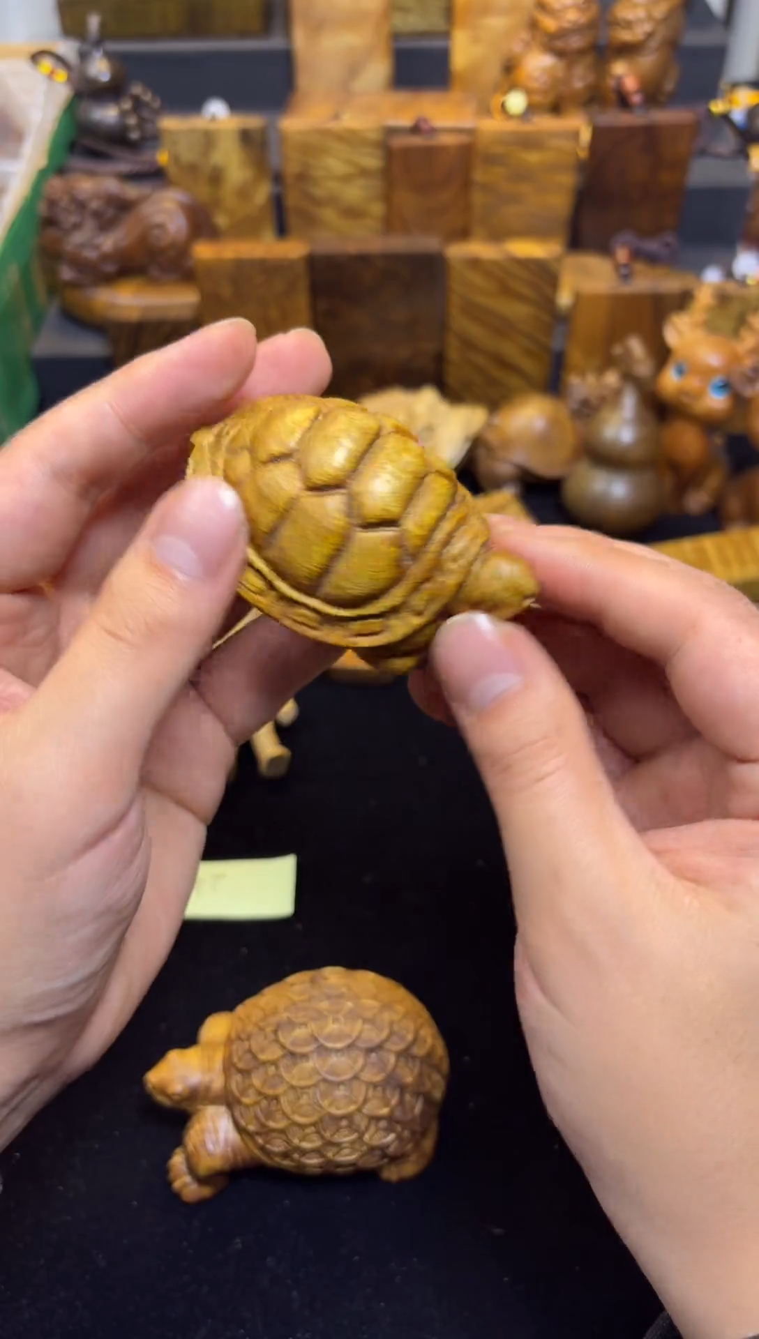 【闪购商品】楠木（金丝楠）其他金龟雕件31