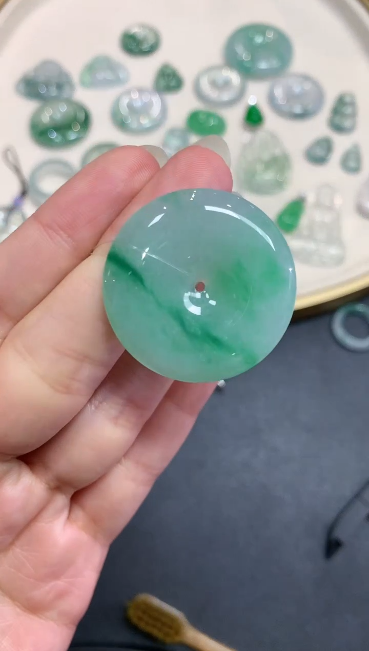 【闪购商品】翡翠吊坠(不含链)未镶嵌A795|7800