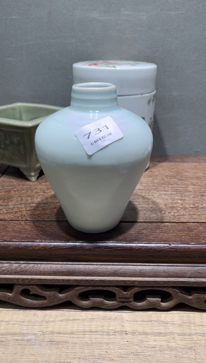 瓷片草*A731 瓷器小摆件小摆件