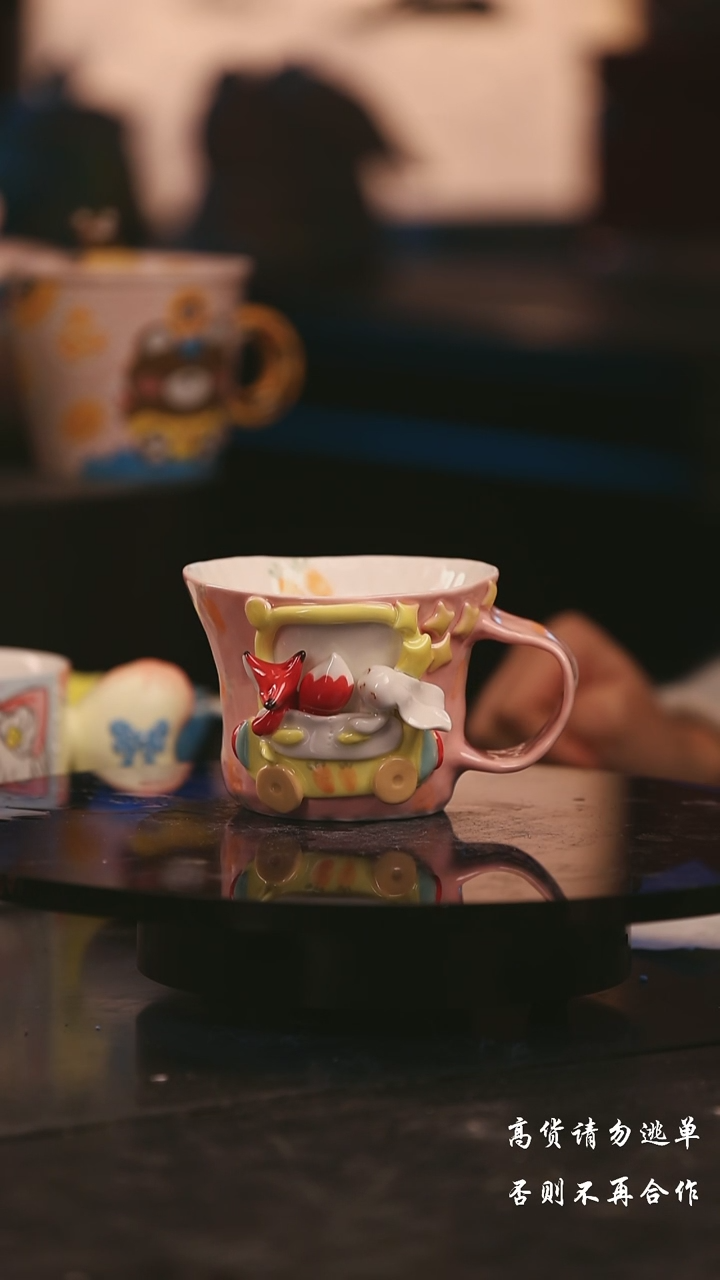 陶瓷景德镇可爱设计师款陶瓷 