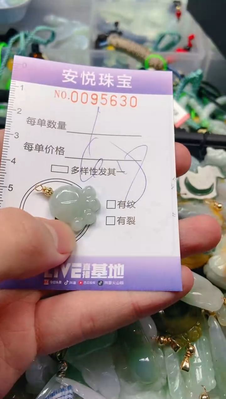 【闪购商品】翡翠颈饰未镶嵌闪购0095630