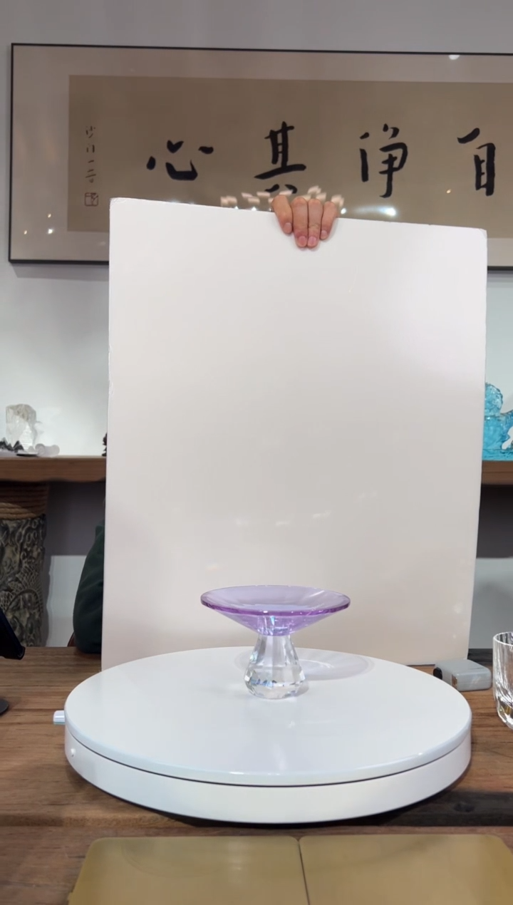 【闪购商品】摆件A22紫罗兰坚果碟摆件 