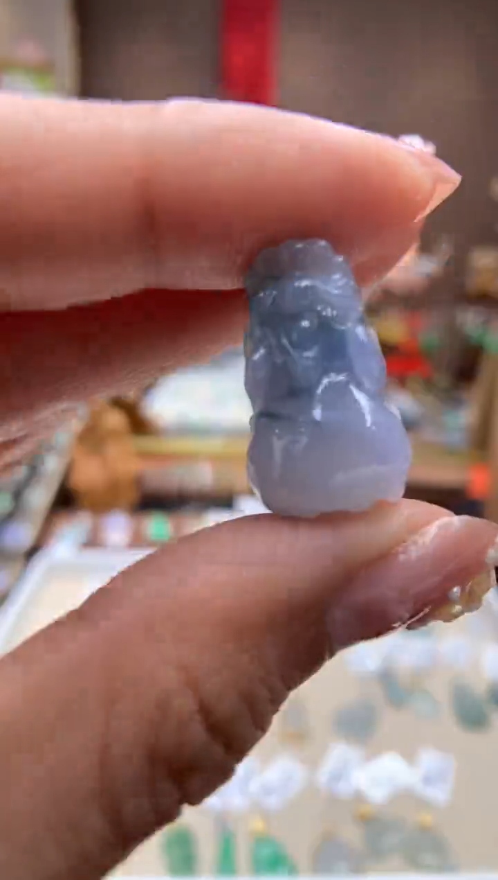 【闪购商品】翡翠颈饰未镶嵌貔貅