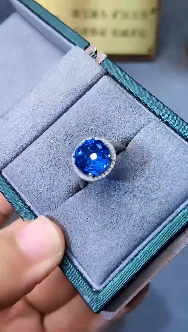 【闪购商品】托帕石戒指银S925镶嵌354