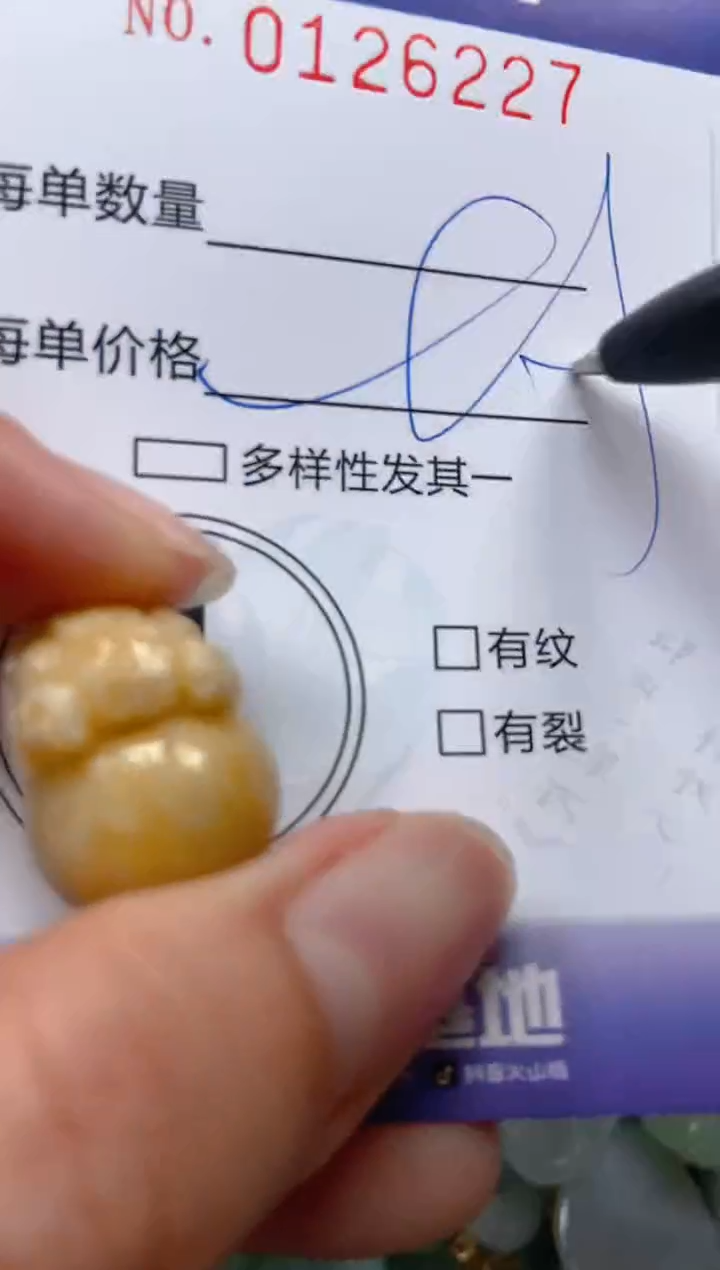 【闪购商品】翡翠颈饰未镶嵌闪购0126227
