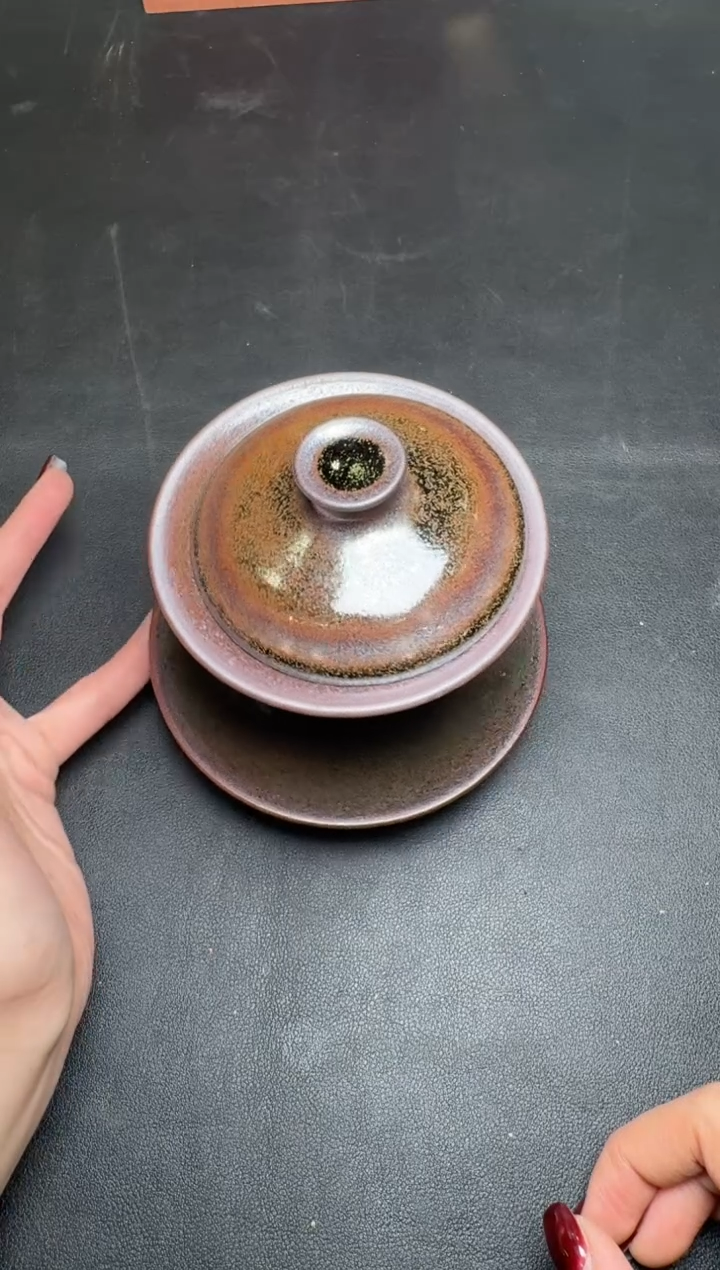 【闪购商品】茶盏许家有全名款三才盖碗105