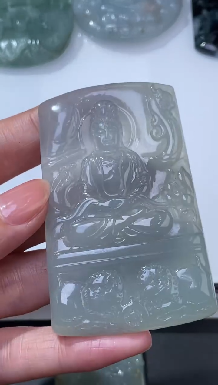 未镶嵌挂件翡翠374912   多人