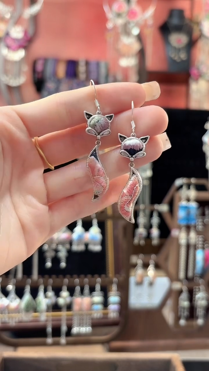 织绣 云织谣民族风精美饰品22