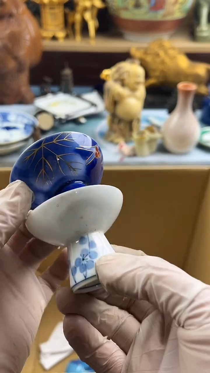 瓷片桃**酱英歌瓷器满28包邮