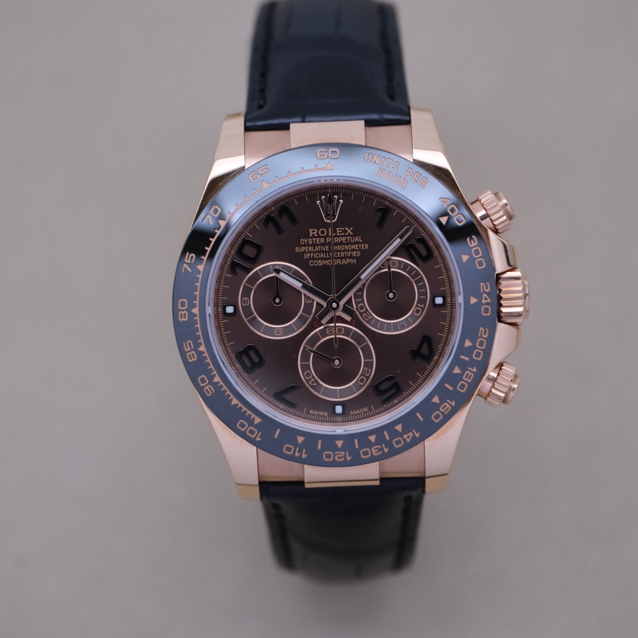 Rolex/劳力士 迪通拿116515巧克力盘2016年保卡玫瑰金40mm名表