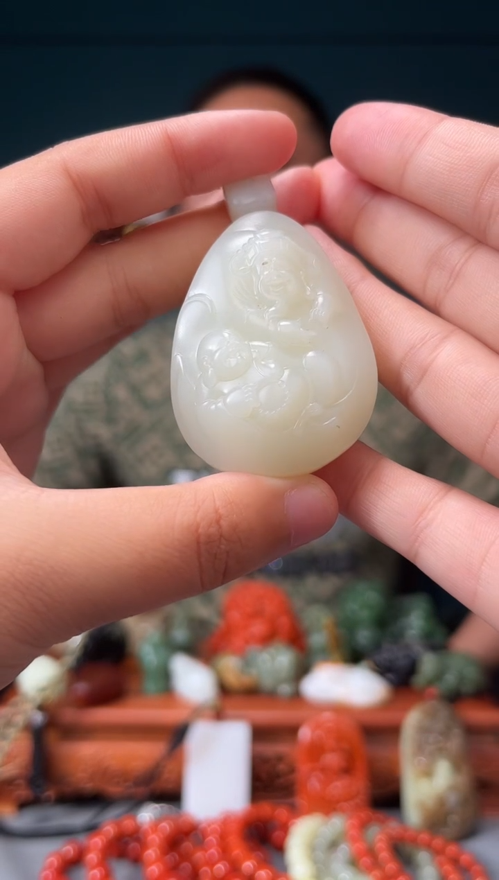 【闪购商品】和田玉颈饰未镶嵌吊坠