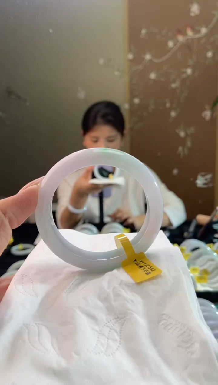 未镶嵌手镯翡翠圈口x55.1