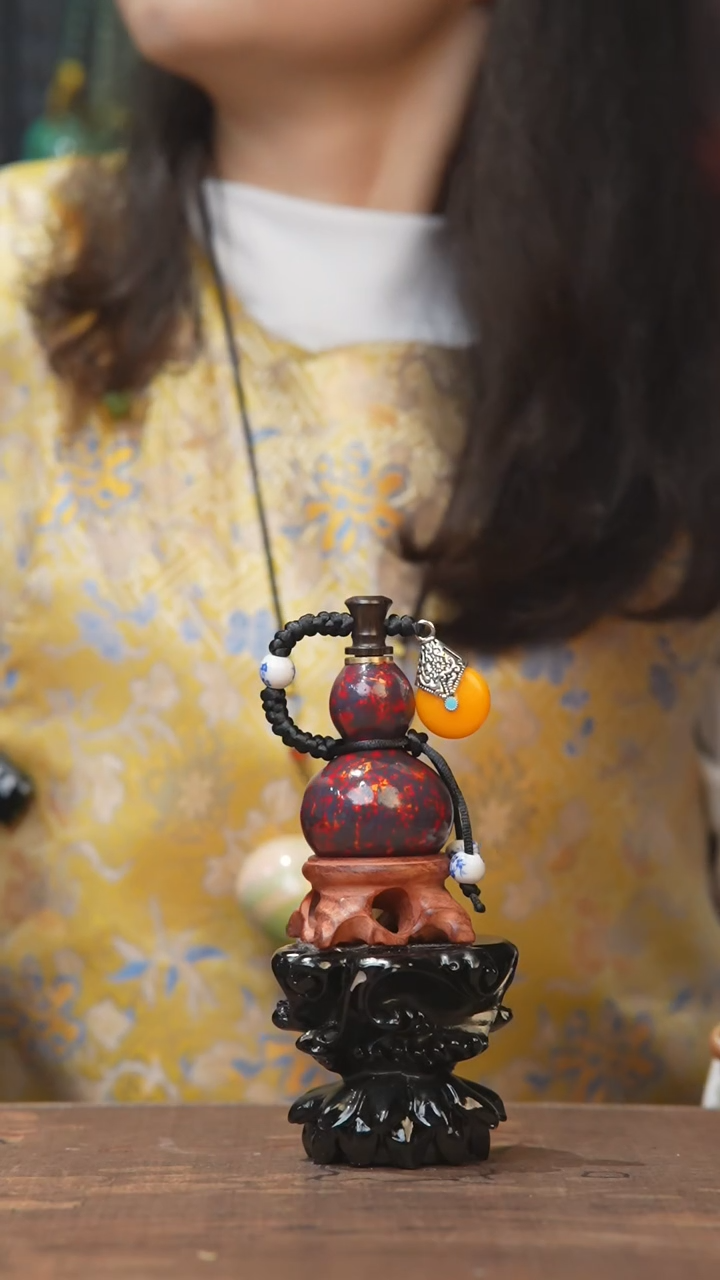 【闪购商品】195号-大漆开口小葫芦手捻