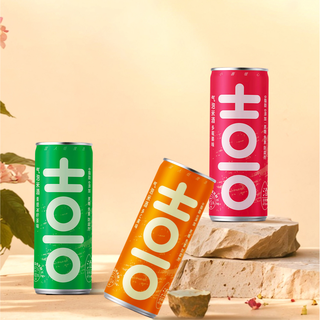 艾小喜气泡米酒低度微醺果酒电商限定分享组合装330ml*6罐