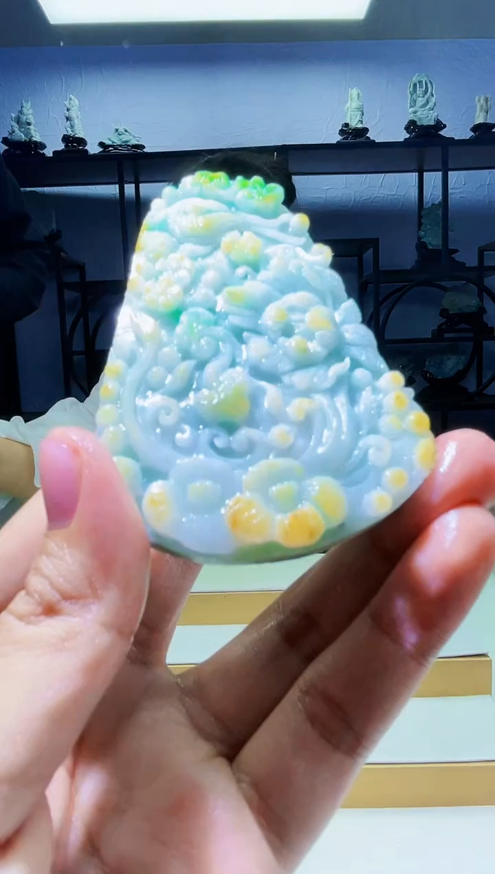 【闪购商品】定制翡翠未镶嵌毛货02210251