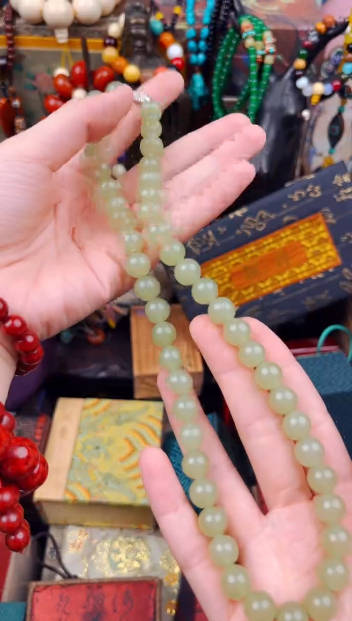 和田玉未镶嵌项链飞姐精品专属推荐33