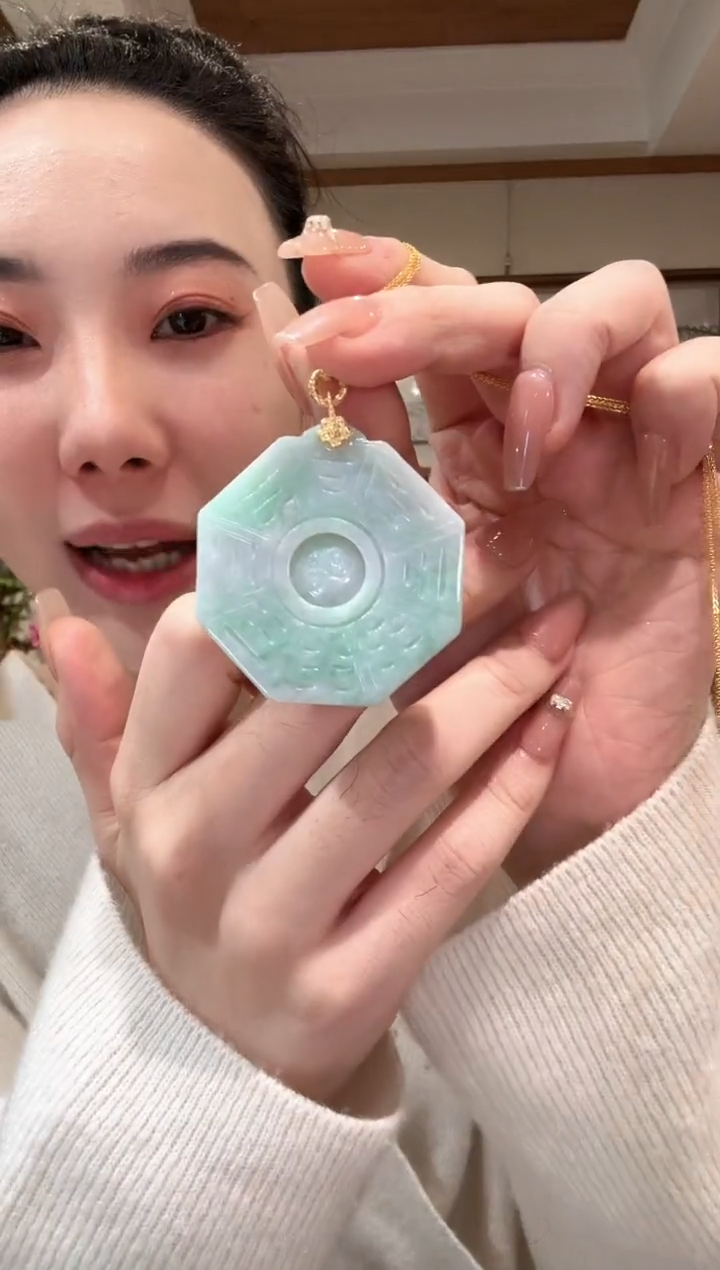 【闪购商品】翡翠颈饰未镶嵌国风