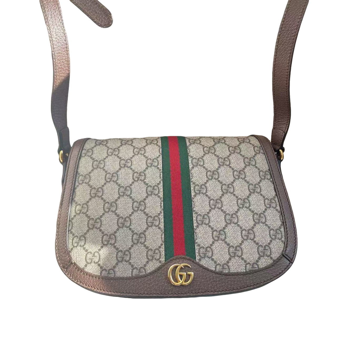 99新 GUCCI/古驰 古驰op系列新款马鞍包/闲置新