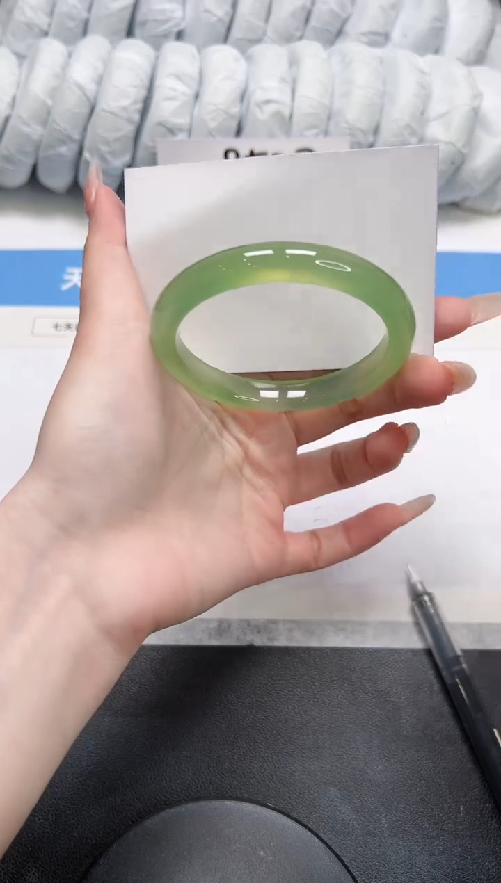 石英质玉未镶嵌手镯199-57晴水