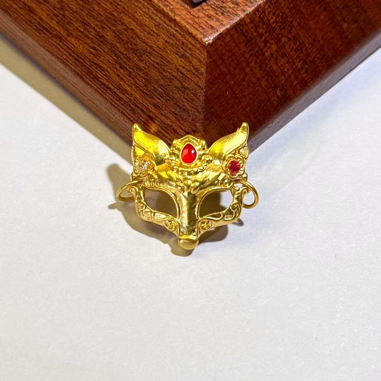 足金999大狐狸面具CH6723