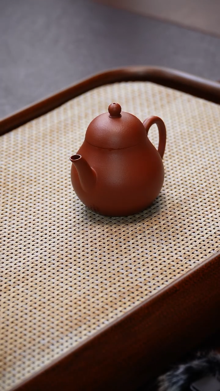茶壶紫砂朱泥梨形111