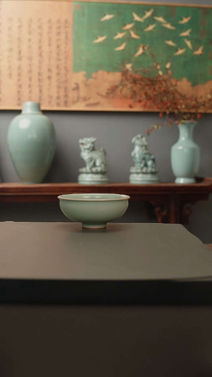 原产地原矿   束口盏 微瑕